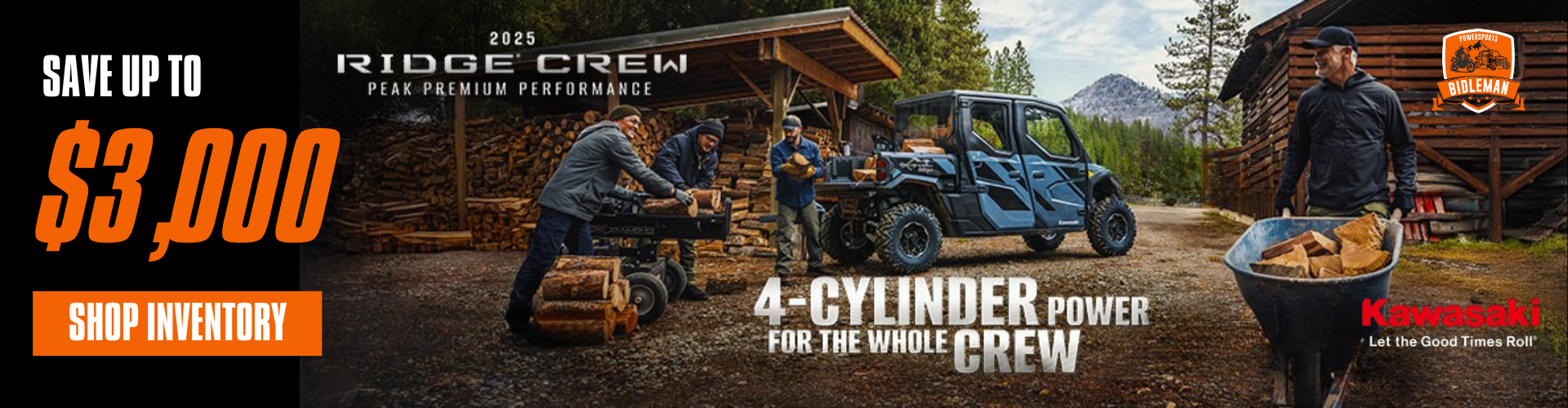BIDLEMAN-POWERSPORTS-KAWASAKI-RIDGE-CREW-SALE-ROCKESTER-NEW-YORK